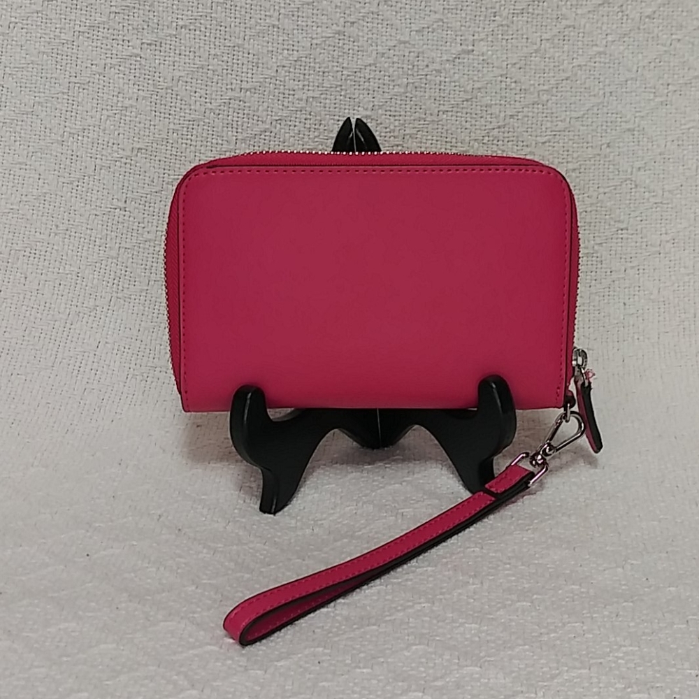 Vera Bradley Grab & Go Pink Wristlet - Picture 2 of 6